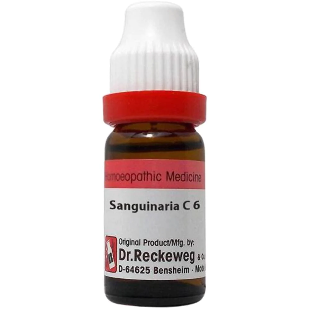 Dr. Reckeweg Sanguinaria Canadensis Dilution, 6 CH - 11ml-1.webp